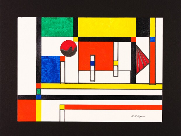 Abstrakt - Bauhaus Stil